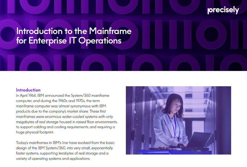 Introduction to the Mainframe for Enterprise IT Operations mainframe and distributed systems