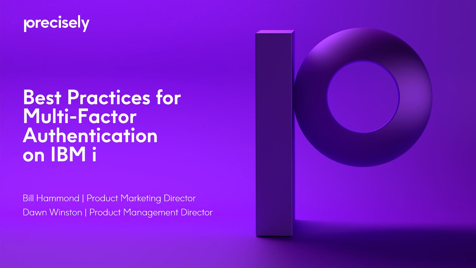 Best Practices for Multi-Factor Authentication on IBM i Best Practices for Multi-Factor Authentication on IBM i