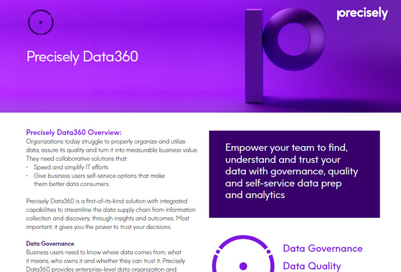 Precisely Data360 Precisely Data360