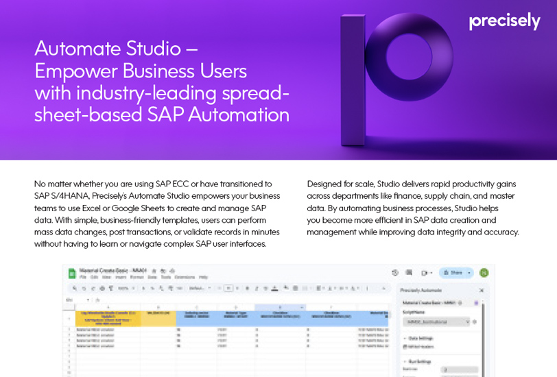 Automate Studio, Precisely