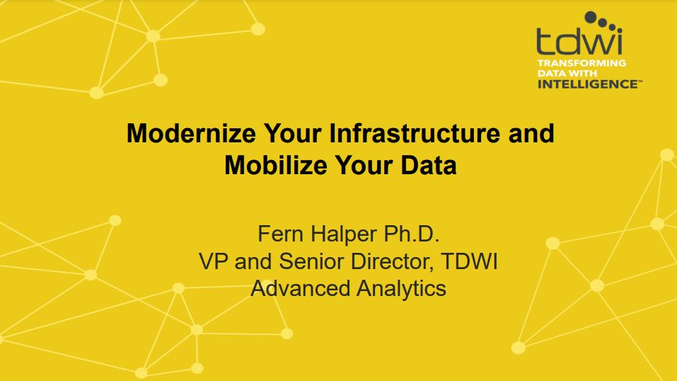 Modernize Your Infrastructure and Mobilize Your Data Modernize Your Infrastructure and Mobilize Your Data