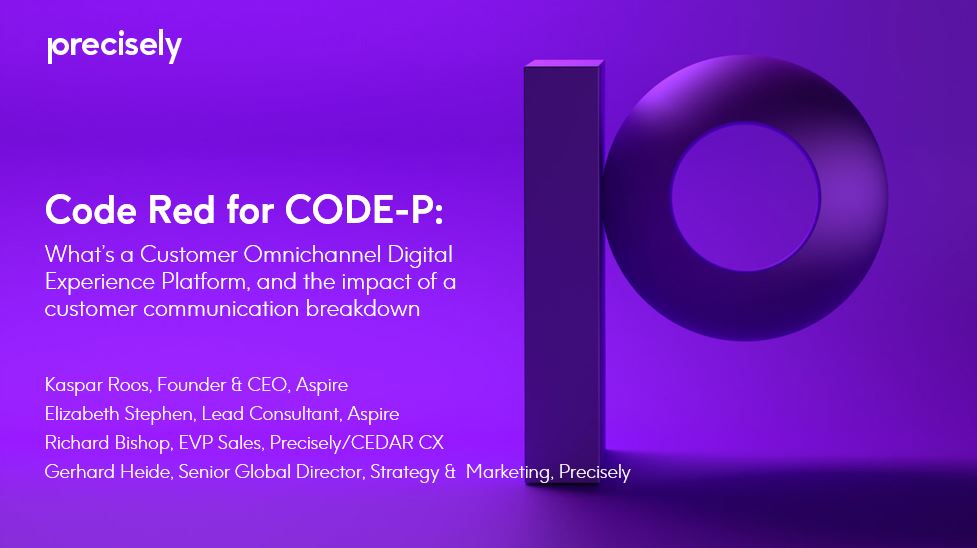 Code Red for CODE-P Essential Enterprise Efficiency: Navigate Hosted Managed Services Without Getting Lost in the Cloud