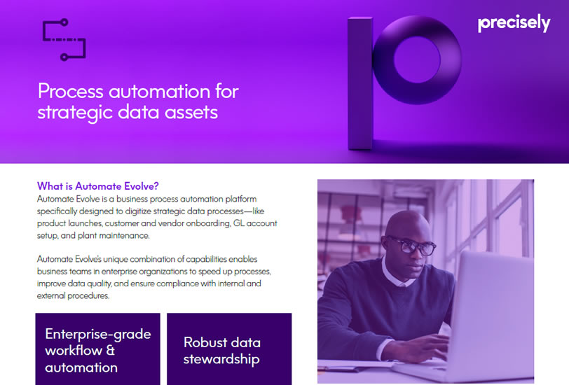 Precisely Automate Evolve - Product Description strategic data processes