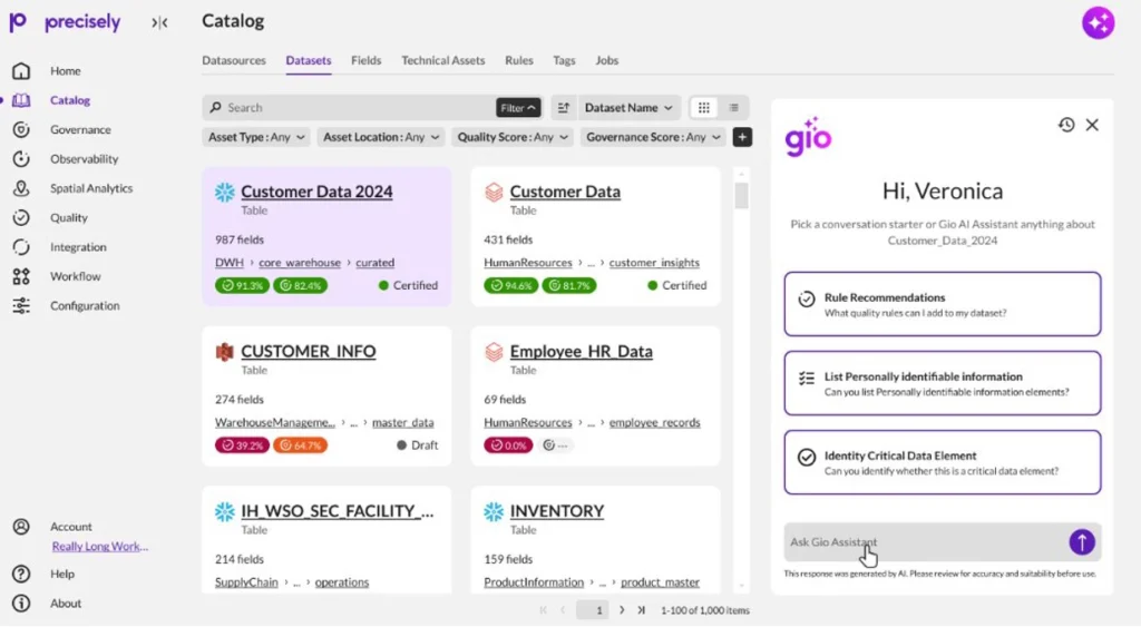 Automate tasks using Gio, an AI assistant