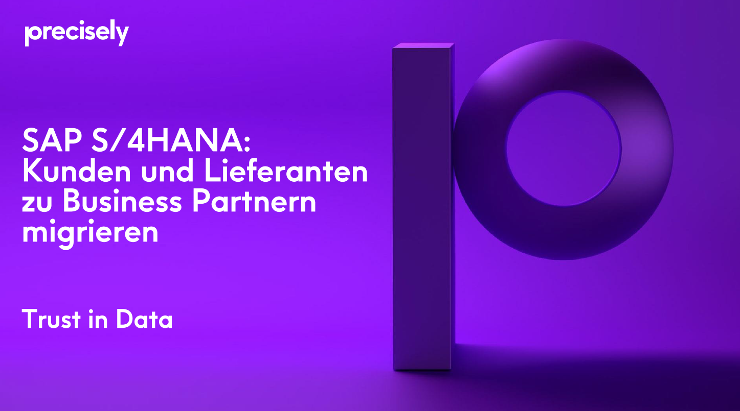 SAP S4HANA Kunden und Lieferanten zu Business Partnern migrieren