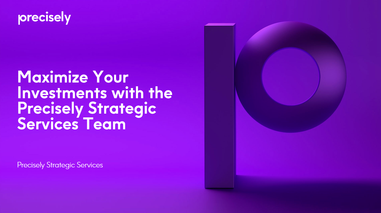 Maximize Your Investments with the Precisely Strategic Services Team Maximize Your Investments with the Precisely Strategic Services Team