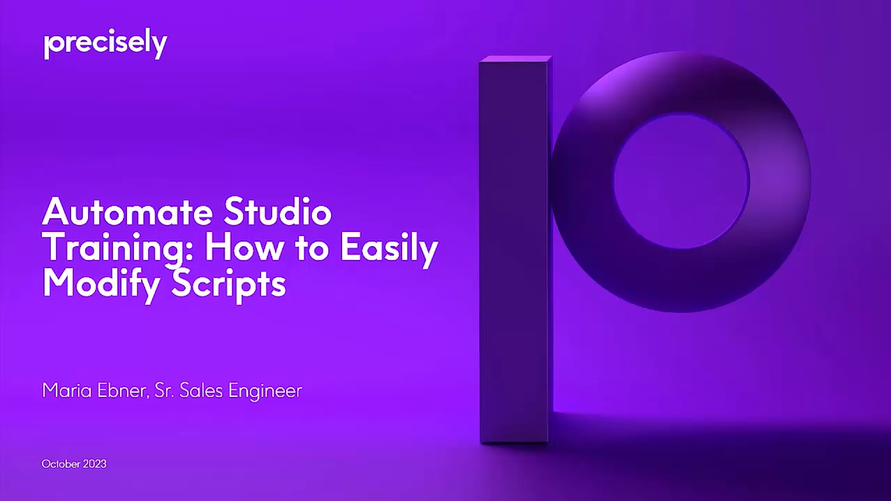 Automate Studio Training - How to Easily Modify Scripts Automate Studio Training - How to Easily Modify Scripts