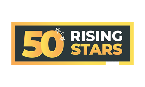 50 Rising Stars award