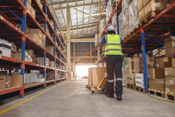 worker in a warehouse
