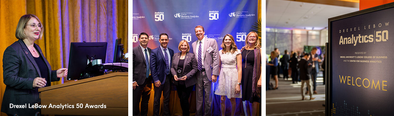 Drexel Lebow Analytics 50 Awards