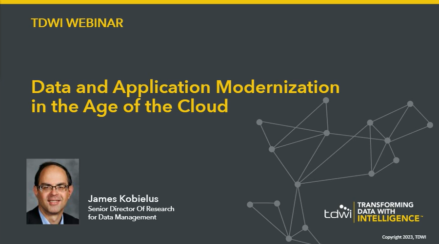 Data and Application Modernization in the Age of the Cloud