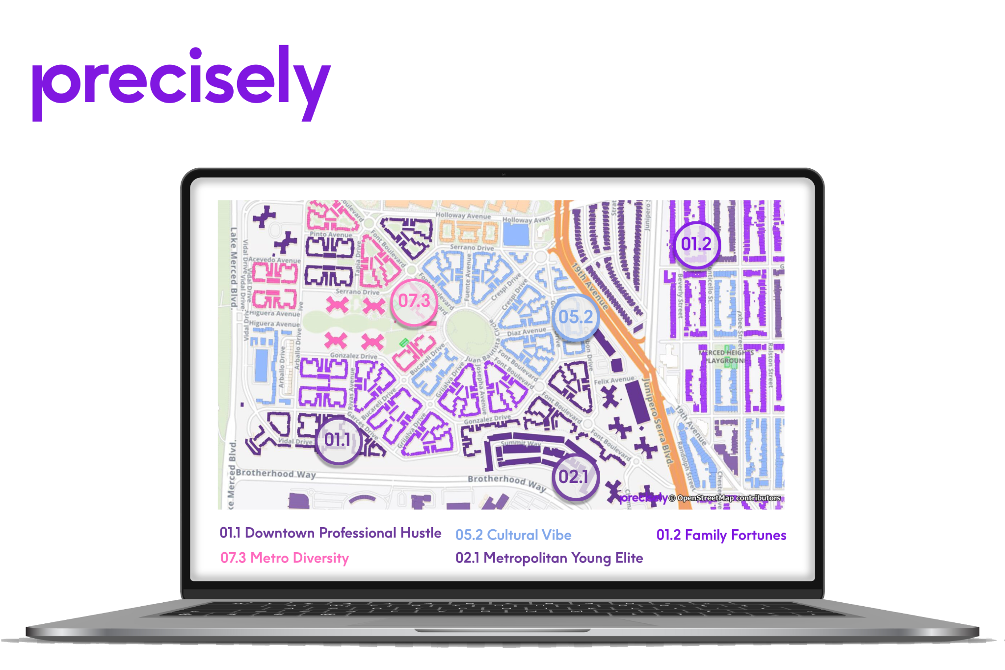 Press Release Image - PSYTE US Launch - White Background Precisely Launches PSYTE™ US Geodemographic Data, Enabling Businesses to Reach Their Ideal Audience