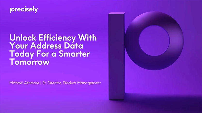 Unlock Efficiency With Your Address Data Today For a Smarter Tomorrow Unlock Efficiency With Your Address Data Today For a Smarter Tomorrow