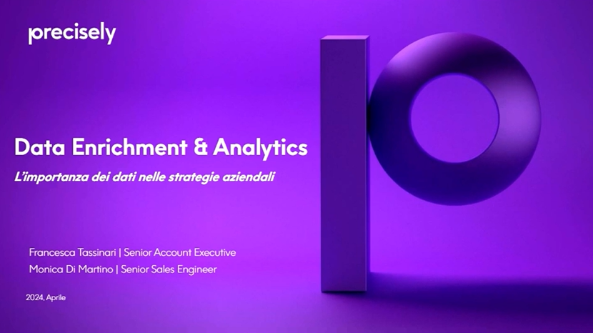 Data Enrichment & Analytics - l'importanza dei dati nelle strategie aziendali Data Enrichment & Analytics - l'importanza dei dati nelle strategie aziendali
