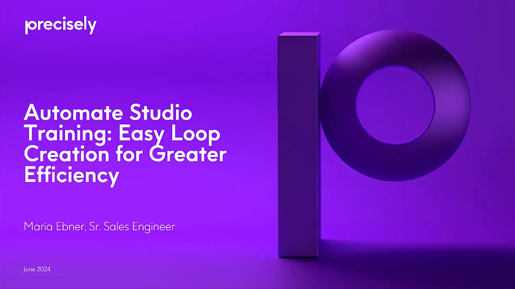 Automate Studio Training - Easy Loop Creation for Greater Efficiency Automate Studio Training - Easy Loop Creation for Greater Efficiency
