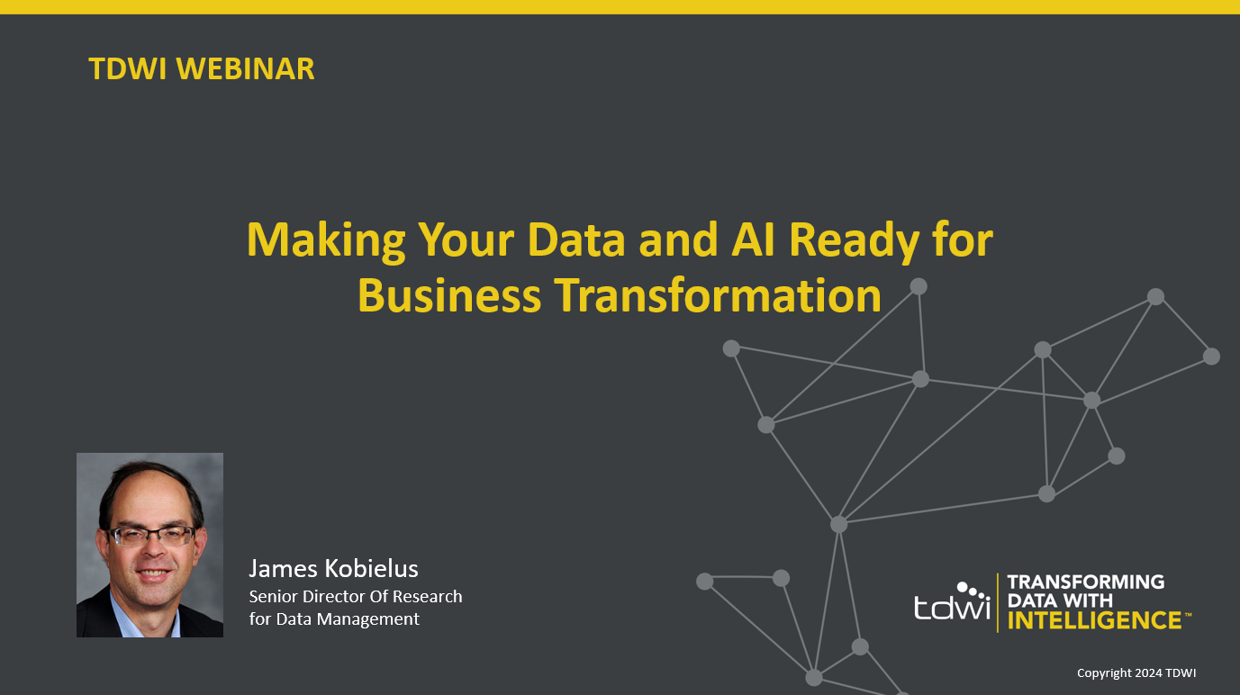 Making Your Data and AI Ready for Business Transformation