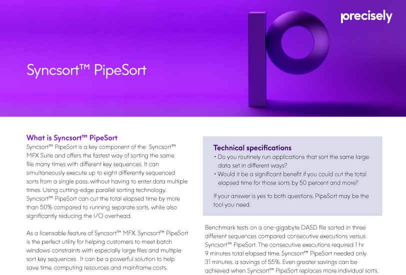 PS_Syncsort-PipeSort_Thumbnail Syncsort PipeSort