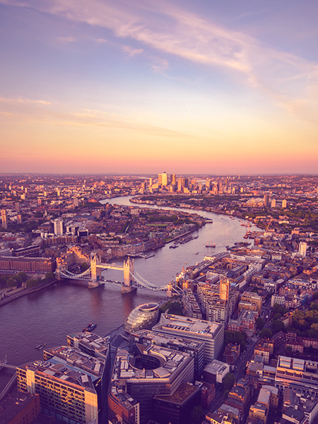 View of London