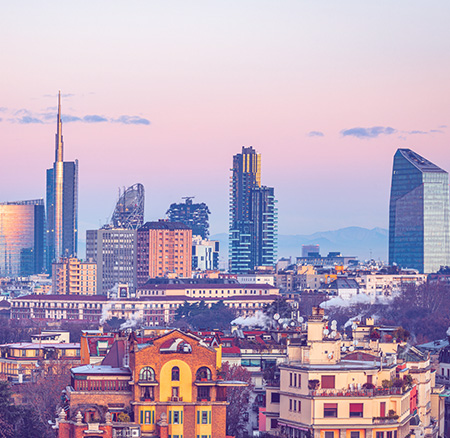 Milan Italy skyline