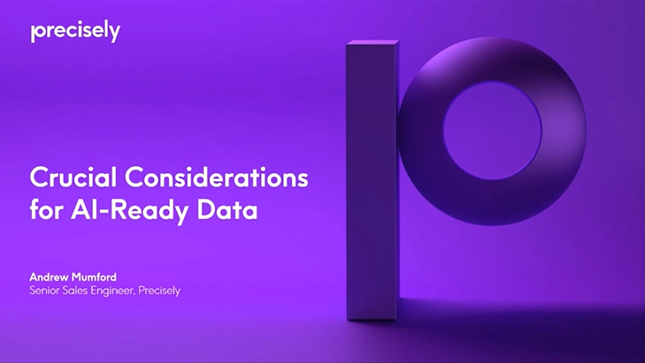 Crucial Considerations for AI-Ready Data