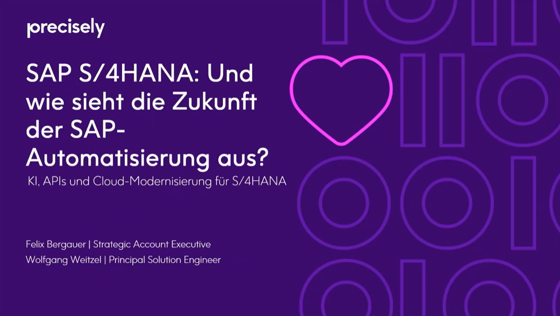 SAP S_4HANA - Und wie sieht die Zukunft der SAP-Automatisierung aus SAP S_4HANA - Und wie sieht die Zukunft der SAP-Automatisierung aus