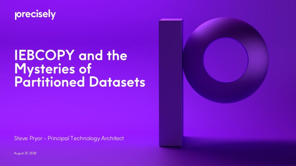 IEBCOPY and the Mysteries of Partitioned Datasets