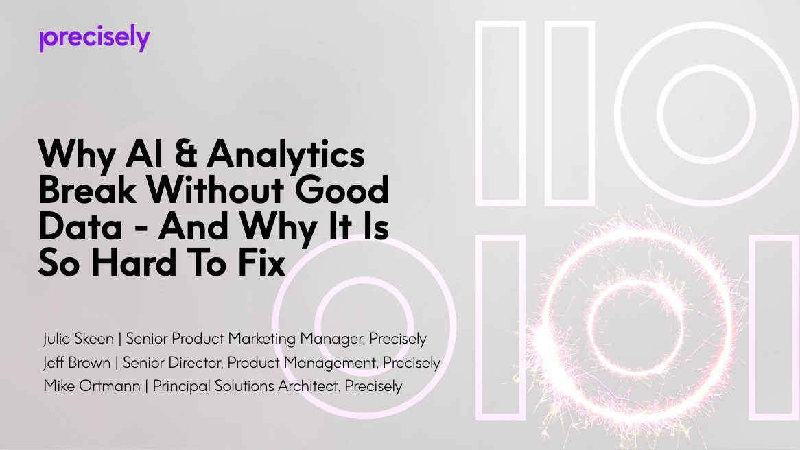 Danger of AI: Why AI & Analytics Break Without Good Data - And Why It ...