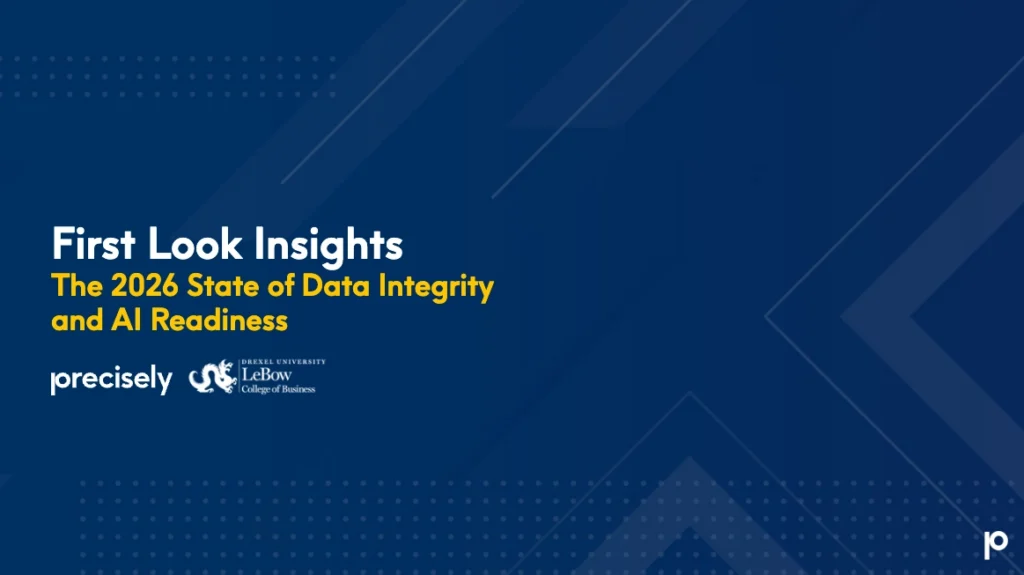 First Look Insights - The 2026 State of Data Integrity and AI Readiness