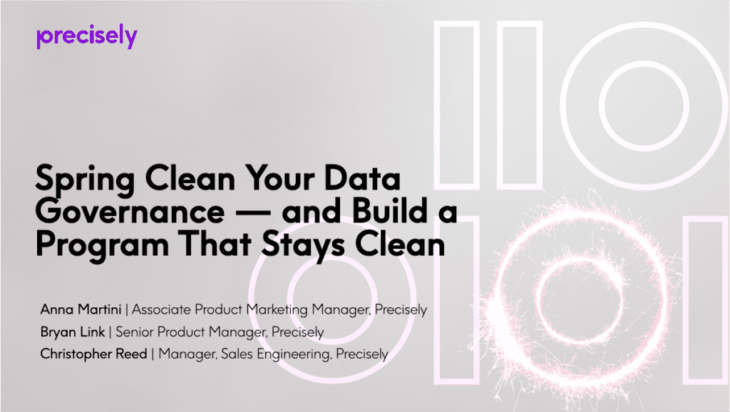 Spring Clean Your Data Governance — and Build a Program That Stays Clean