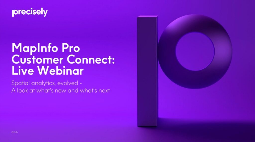 MapInfo Pro Customer Connect
