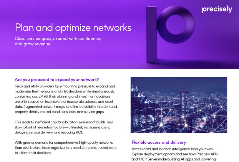 Plan and optimize networks