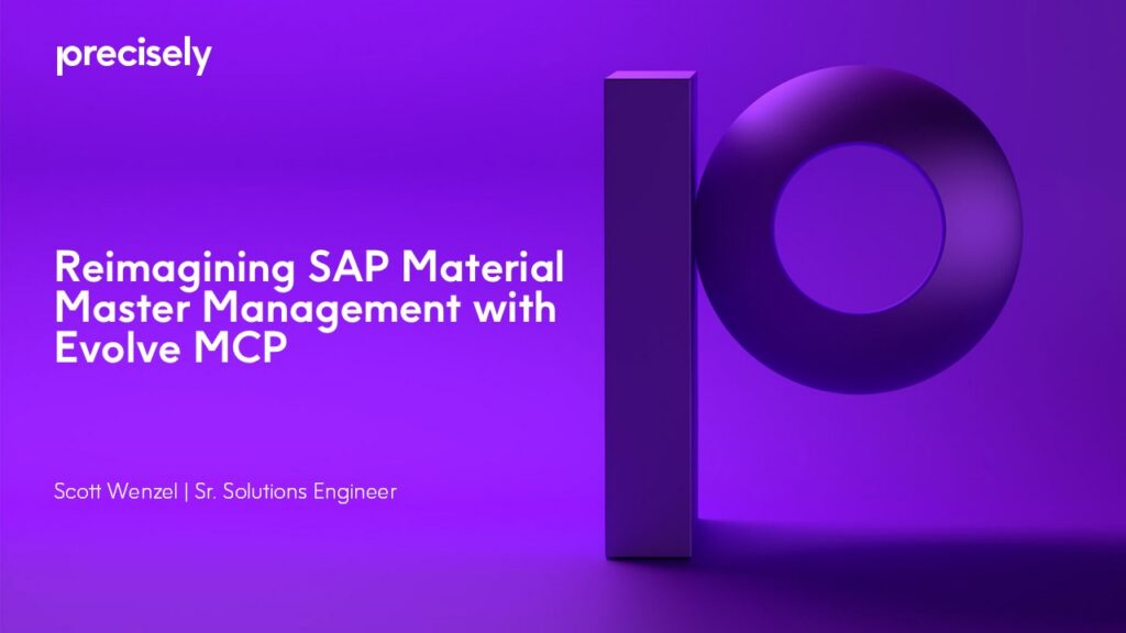 Reimagining SAP Material Master Management with Evolve MCP