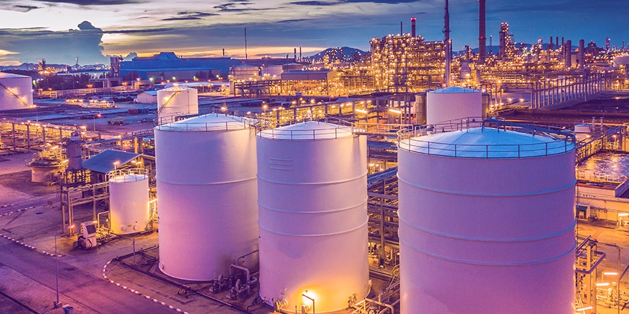 Oil refinery