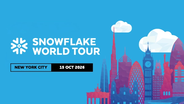 Snowflake World Tour New York City