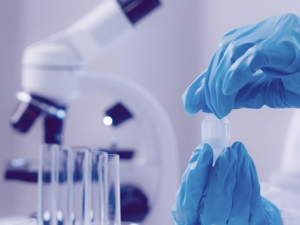 Lab testing