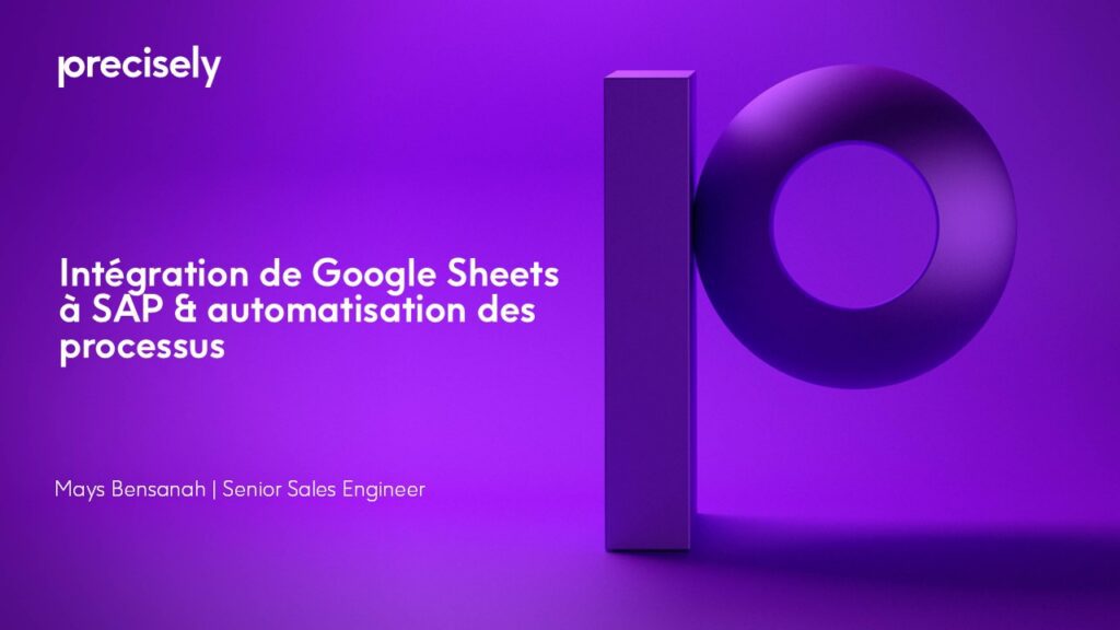 Intégration De Google Sheets à SAP & Automatisation Des Processus