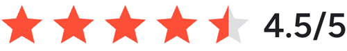 G2 4.5 star Rating